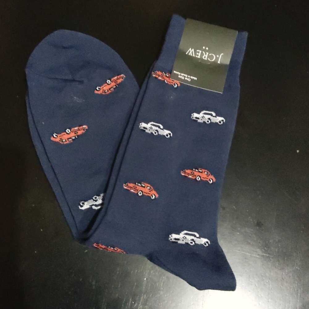J CREW💥New💥Car Socks - Picture 1 of 3